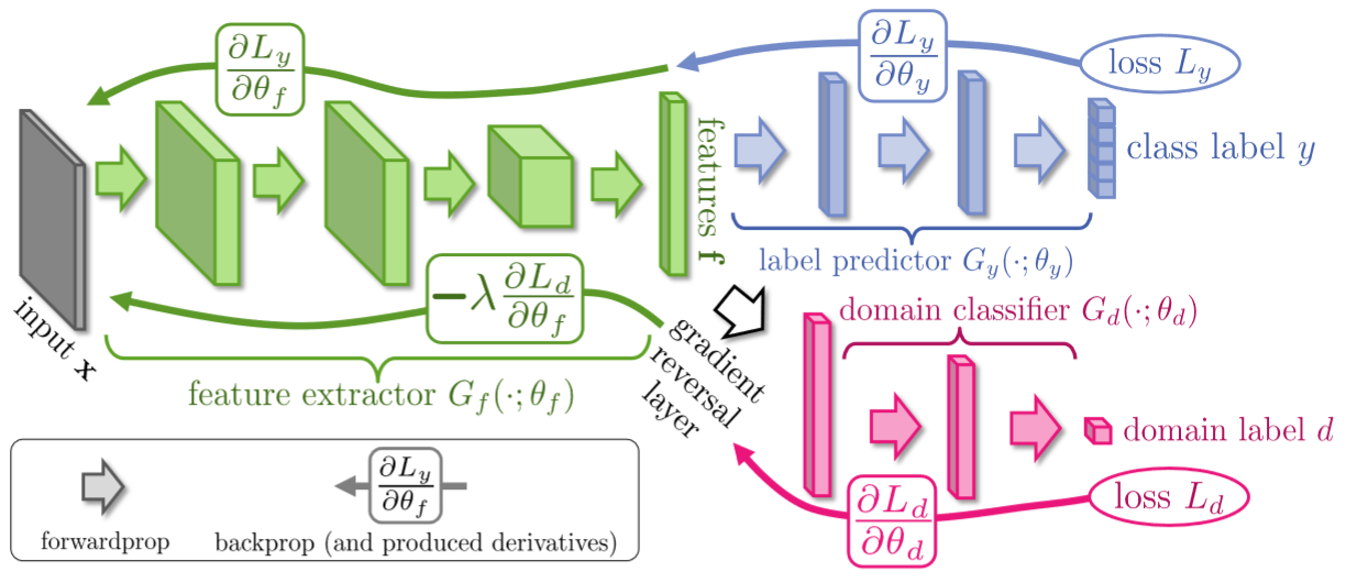 Gradient reversal layer