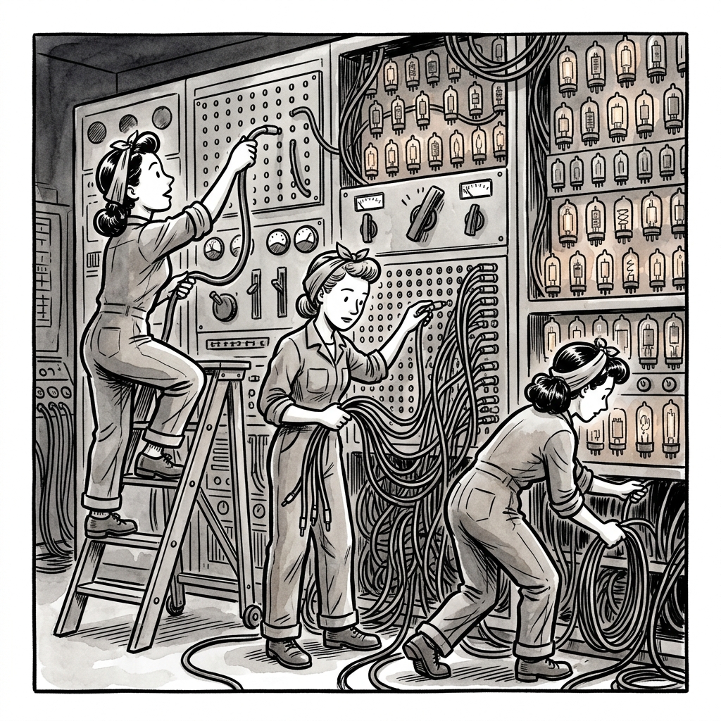 L'ENIAC ed il Ricablaggio